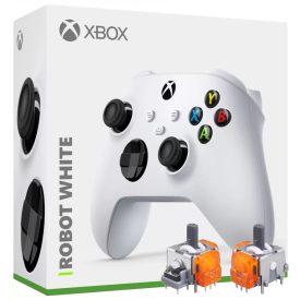   Xbox Series Wireless Controller Robot White (QAS-00009) TMR szenzorral