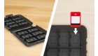 Hori 24-Game Card Case - játéktartó tok Nintendo Switch 1 és 2 kártyákhoz