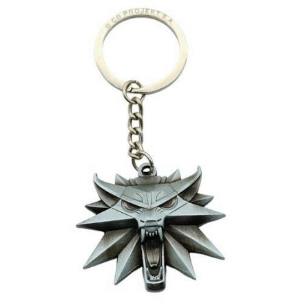 Good Loot The Witcher Wolf Medallion Keychain
