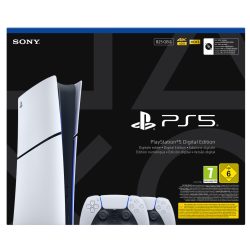   Sony PlayStation 5® Digital Edition (CFI-2116) (Slim) + 2 DualSense kontroller