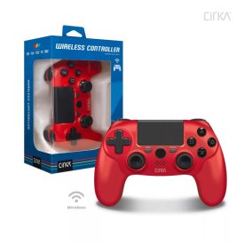   Hyperkin Cirka NuForce PS4/PC/Mac piros vezeték nélküli kontroller (M07526-RD)