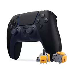   Sony PlayStation 5 DualSense Wireless Controller  - Midnight Black- Hall-szenzorral (használt)