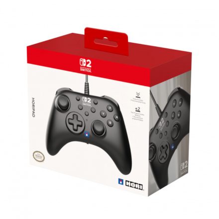 HORI Nintendo Switch 2 Horipad Turbo (fekete)