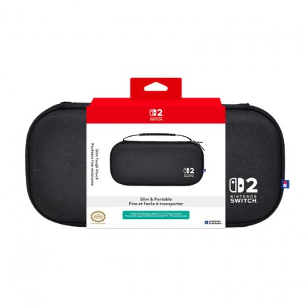 HORI Nintendo SWITCH 2 Slim Tough Pouch (fekete)