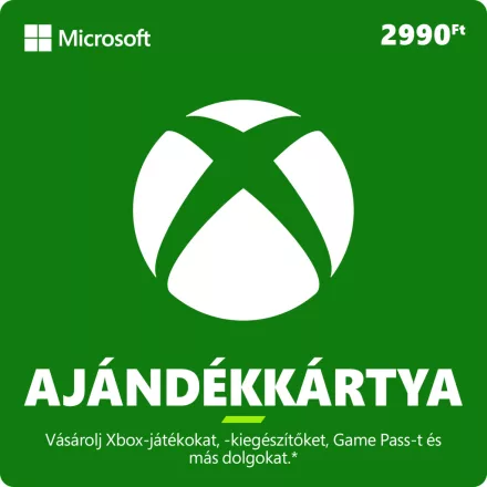 Gift Card-Xbox 2990 HUF