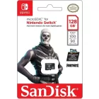 SanDisk MicroSDXC 128GB Nintendo Switch 100/90 MB/s - Fortnite Edition