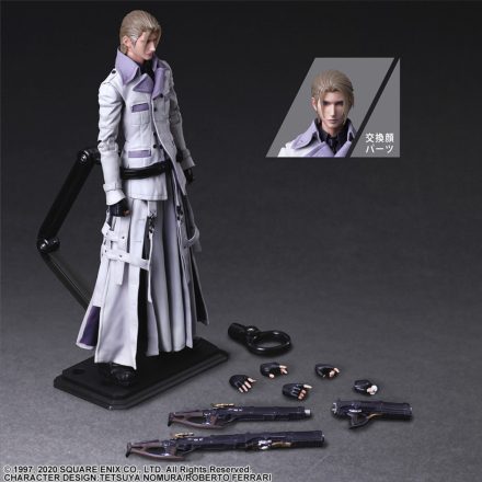 Final Fantasy VII Remake Play Arts Kai Action Figure - Rufus Shinra