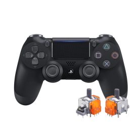   Sony DualShock 4 kontroller (Jet Black) (PS4) V2  (Factory Refurbished OEM) - TMR szenzorral