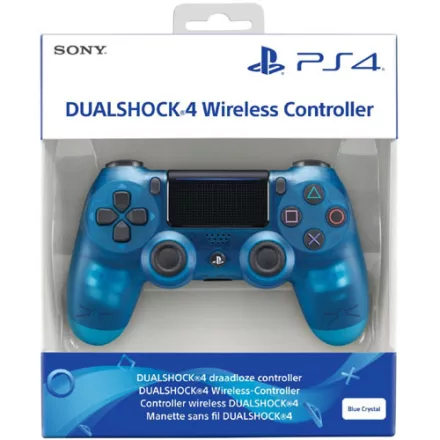 Sony DUALSHOCK 4 V2 kontroller Crystal Blue (használt)