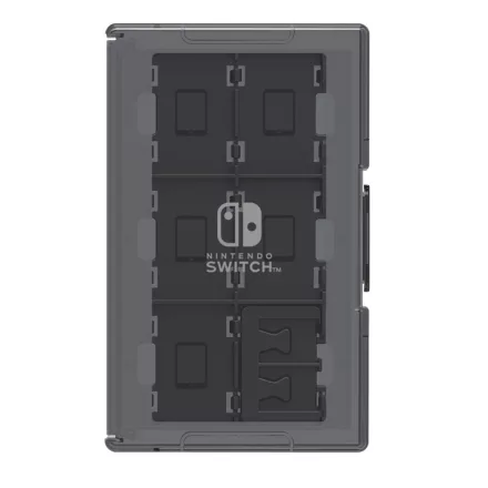 HORI Game Card Case 24 (fekete) Nintendo Switch 1 és 2 (NSW-025U)