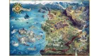Good Loot Gaming Puzzle: The Witcher The Northern Realms Map, 1000 darabos puzzle