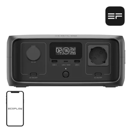 EcoFlow River 3 UPS hordozható elektromos generátor (10ms UPS)(EFRIVER3-UPS-EU-CBox)