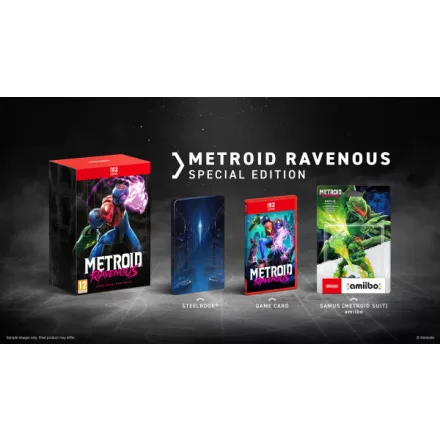 Metroid Ravenous Special Edition - ajándék fémtok és amiibo