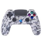 Freaks & Geeks PS4 fehér Camo vezeték nélküli kontroller, 3,5 mm jack csatlakozó, világító gombok (használt)