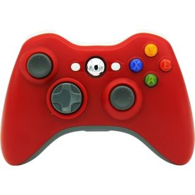   IBCG Vezeték nélküli Xbox 360/PC kompatibilis piros kontroller (USB Adapterrel) (PRCX360PCWLSSR)