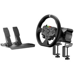   Moza Racing csomag - R3 PC Szimulátor szett (Direct Drive, R3 bázis, ES kormány, SR-P Lite pedál, bilincs) (RS074)
