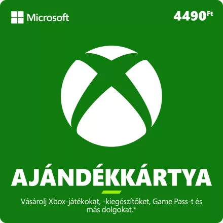 Gift Card-Xbox 4490 HUF