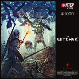   Good Loot Gaming Puzzle: The Witcher Leshen, 1000 darabos puzzle