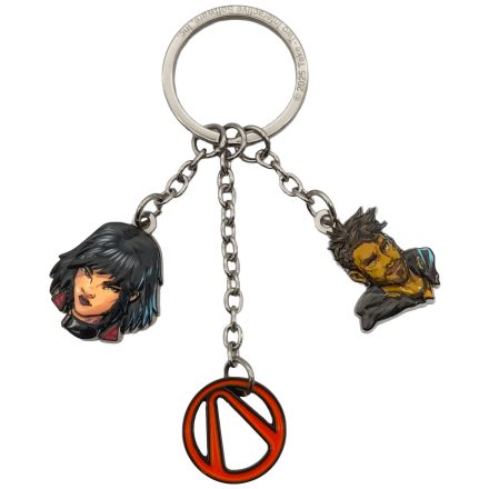 Borderlands 4 Kulcstartó Vex & Rafa (Good Loot)