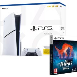   Sony PlayStation 5® konzol (CFI-2116) (Slim) + ajándék The Thing: Remastered Deluxe Edition