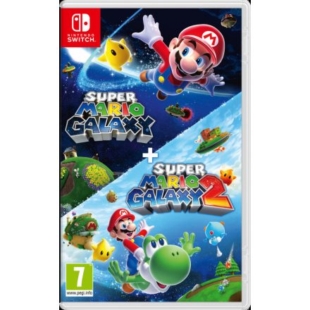 Super Mario Galaxy 1 + Super Mario Galaxy 2 (használt)
