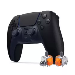   Sony PlayStation 5 DualSense Wireless Controller  - Midnight Black - TMR szenzorral (használt)