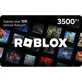 Roblox digitális ajándékkártya