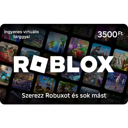 Roblox digitális ajándékkártya