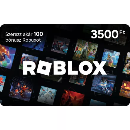 Roblox digitális ajándékkártya