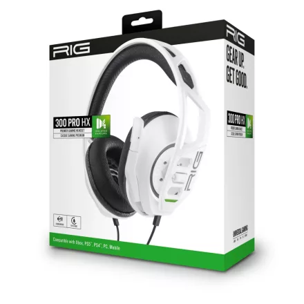 Nacon RIG 300 PRO HX Gaming Headset - fehér