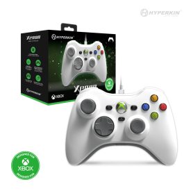   Hyperkin Xenon Xbox Series|One/Windows 11|10 fehér Xbox liszenszelt vezetékes kontroller (M01368-WH)