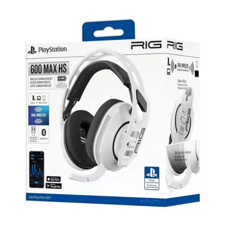 Nacon RIG 600 MAX HS Gaming Headset - fehér