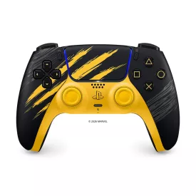   Sony PlayStation 5 DualSense Wireless Controller V2 - Marvel’s Wolverine Battle Yellow Limited Edition