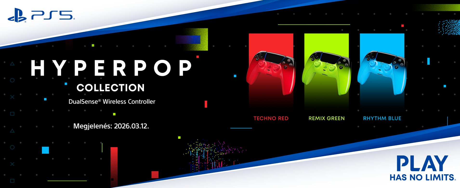 Neonfényes Hyperpop kollekció érkezik PS5-höz