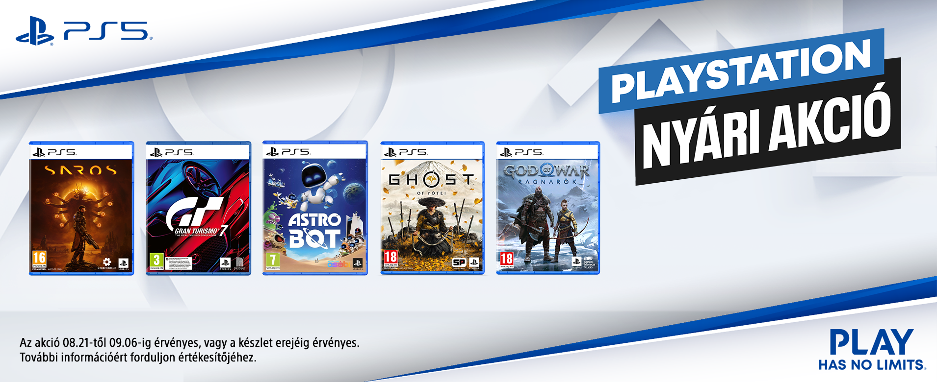PlayStation nyári akció – nagy exkluzívok kedvezményesen