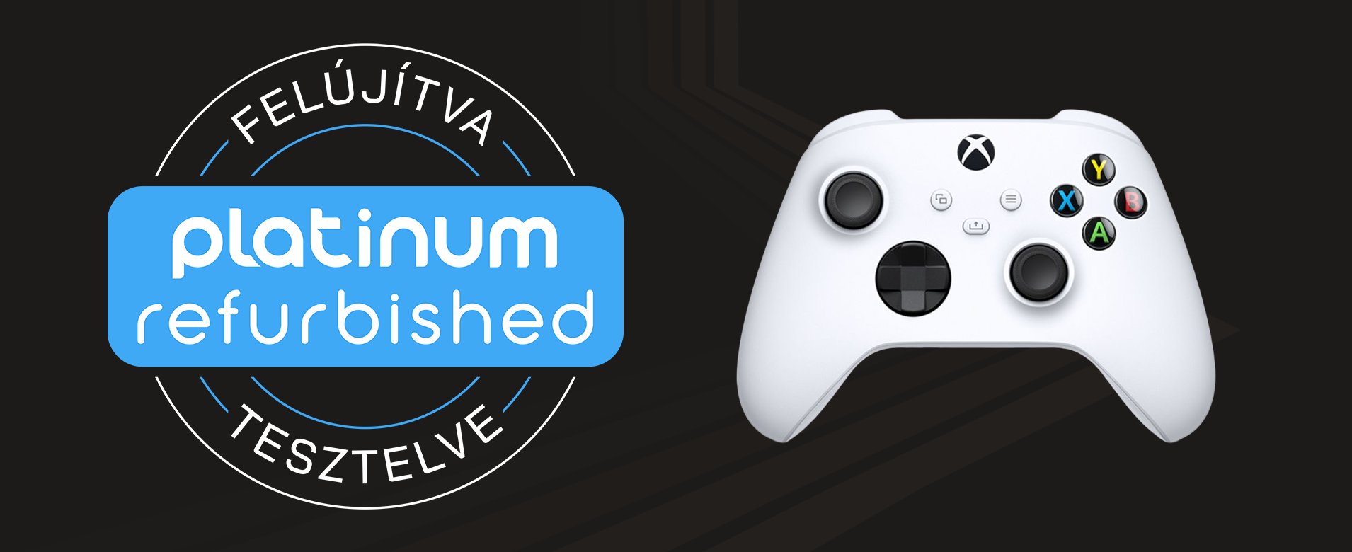 Platinum Refurbished Xbox kontrollerek – újszerű állapot, kedvezőbb áron